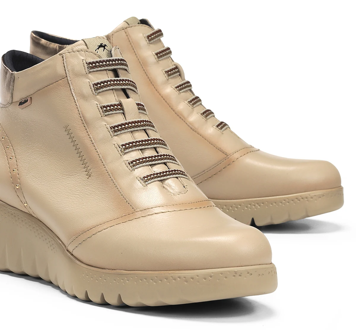 LIVE F2246 Taupe Stiefeletten - Image 7