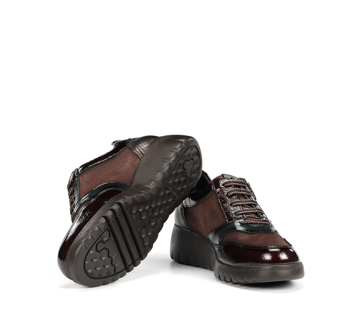 LIVE F2248 Brauner Turnschuhe - Image 4