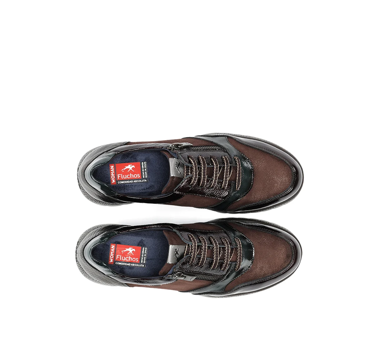 LIVE F2248 Brauner Turnschuhe - Image 5