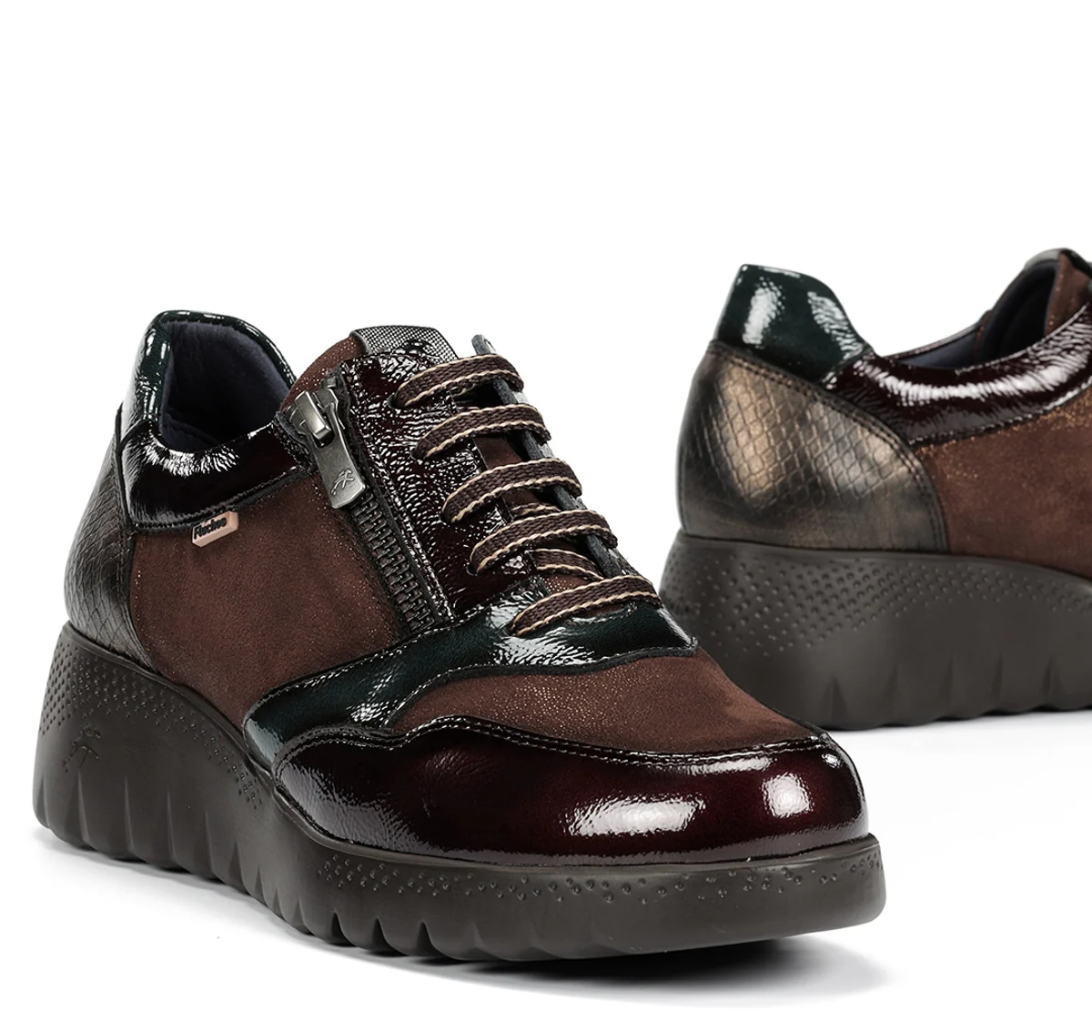 LIVE F2248 Brauner Turnschuhe - Image 7