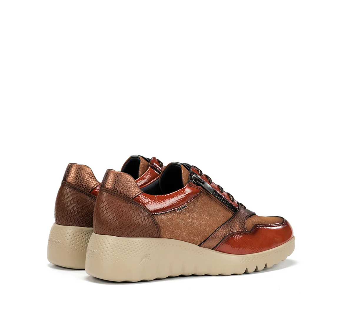 LIVE F2248 Brauner Turnschuhe - Image 3