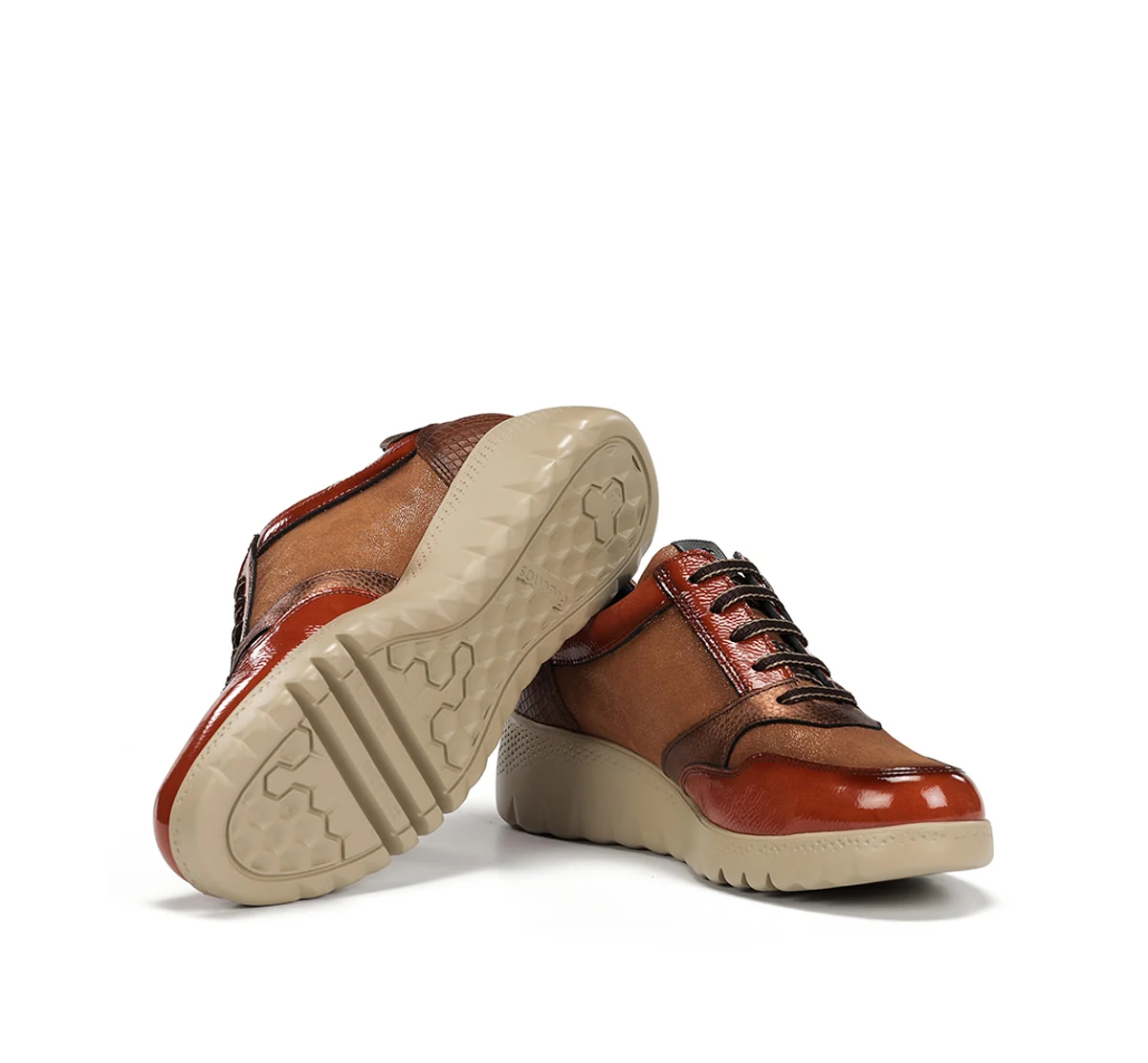 LIVE F2248 Brauner Turnschuhe - Image 4