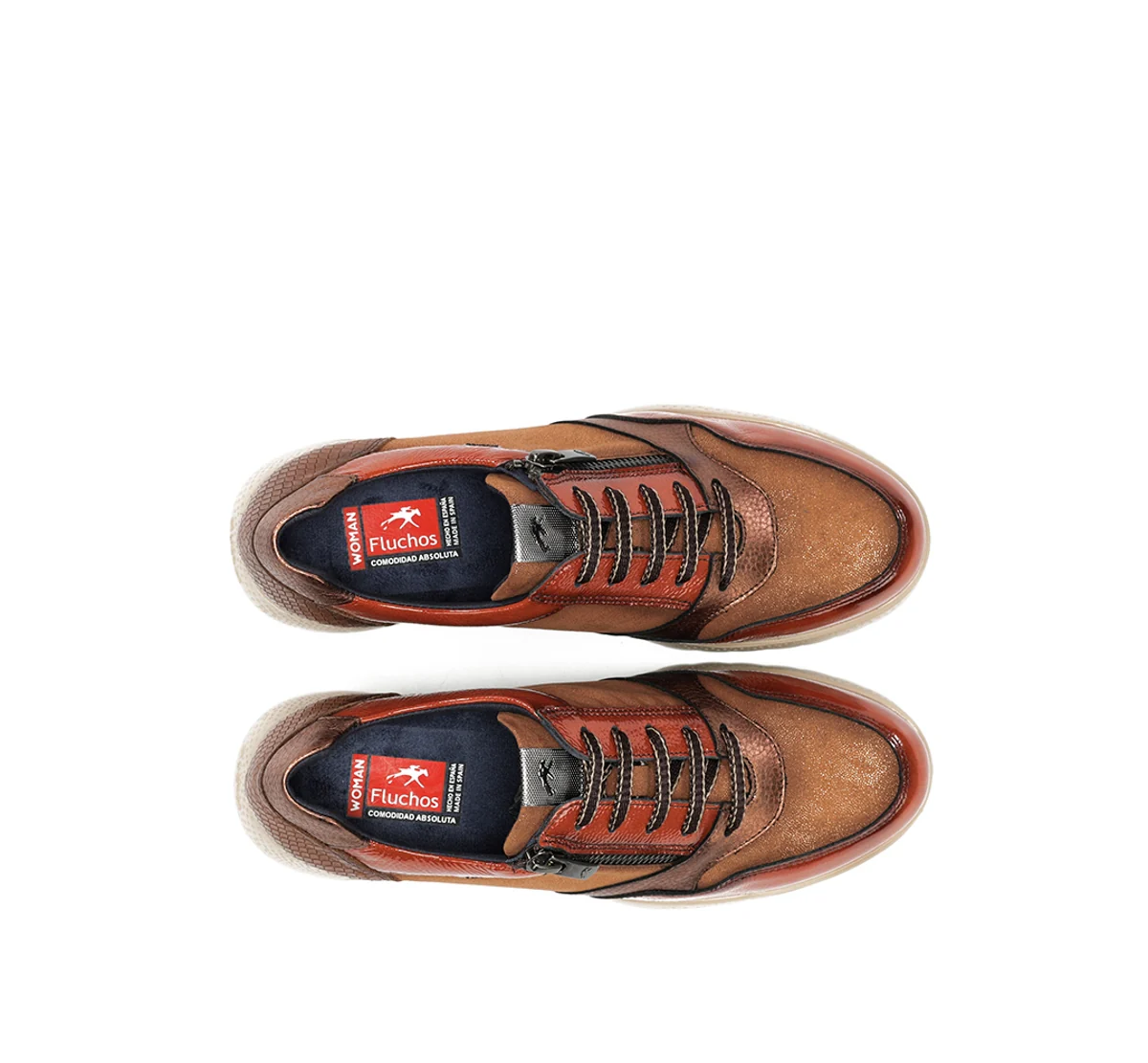 LIVE F2248 Brauner Turnschuhe - Image 5