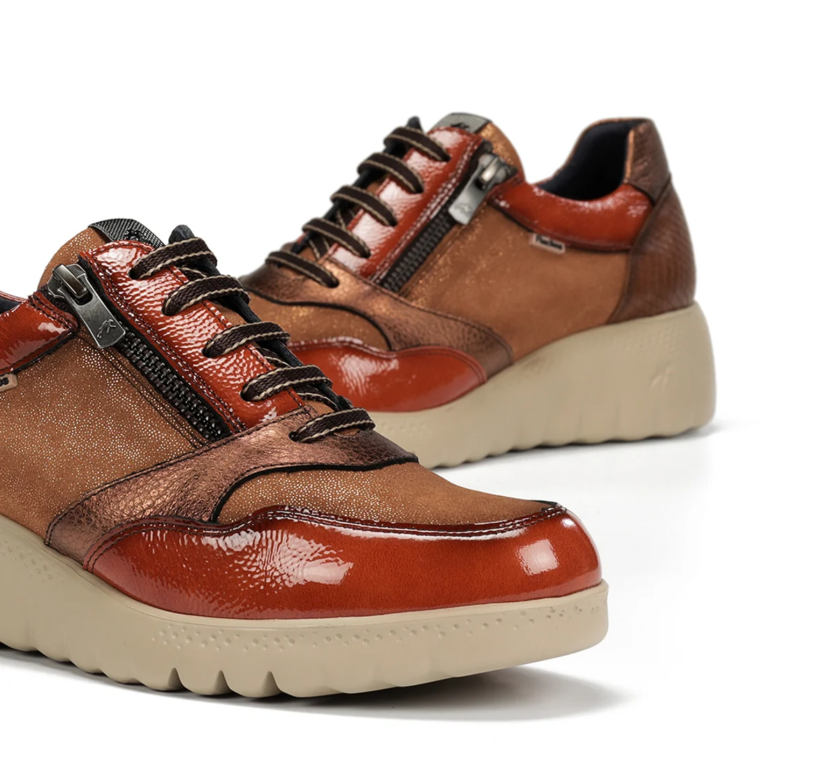 LIVE F2248 Brauner Turnschuhe - Image 7