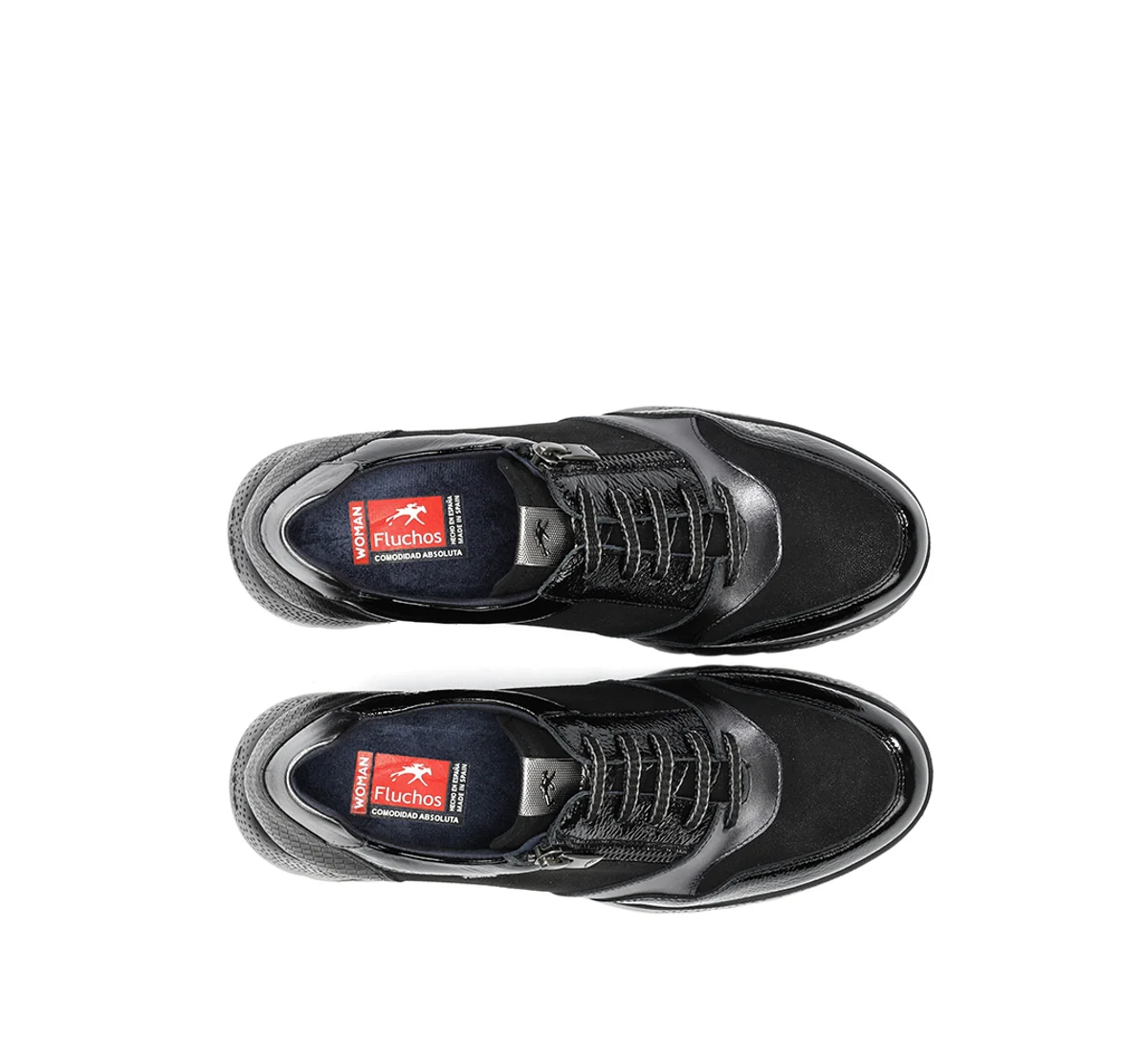 LIVE F2248 Schwarze Turnschuhe - Image 5