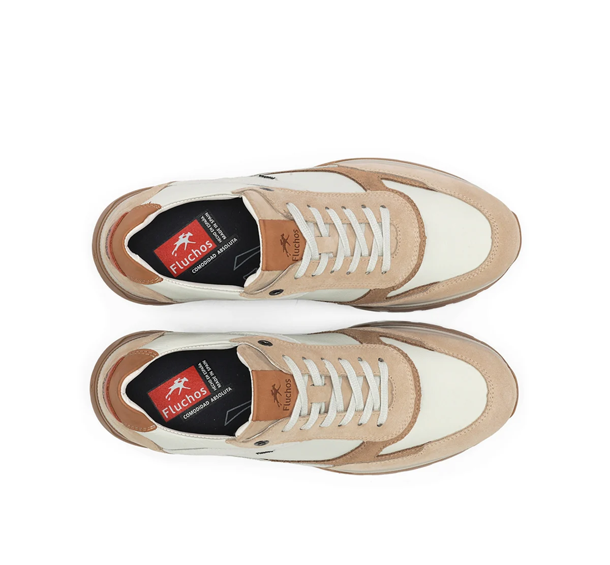 LOUIS F2190 Taupe Turnschuhe - Image 5