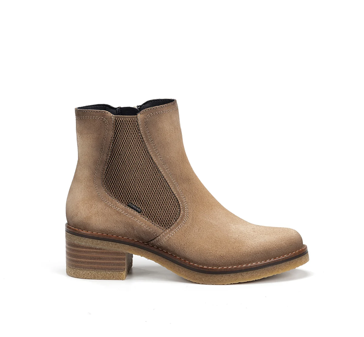 LUCERO D9542 Taupe Stidefeletten