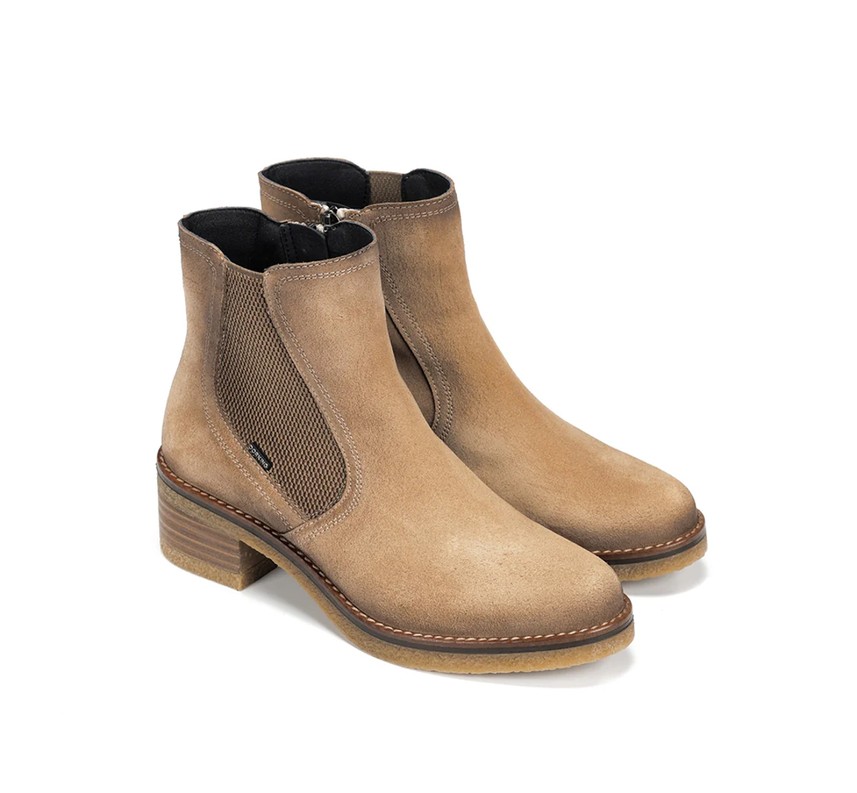 LUCERO D9542 Taupe Stidefeletten - Image 5