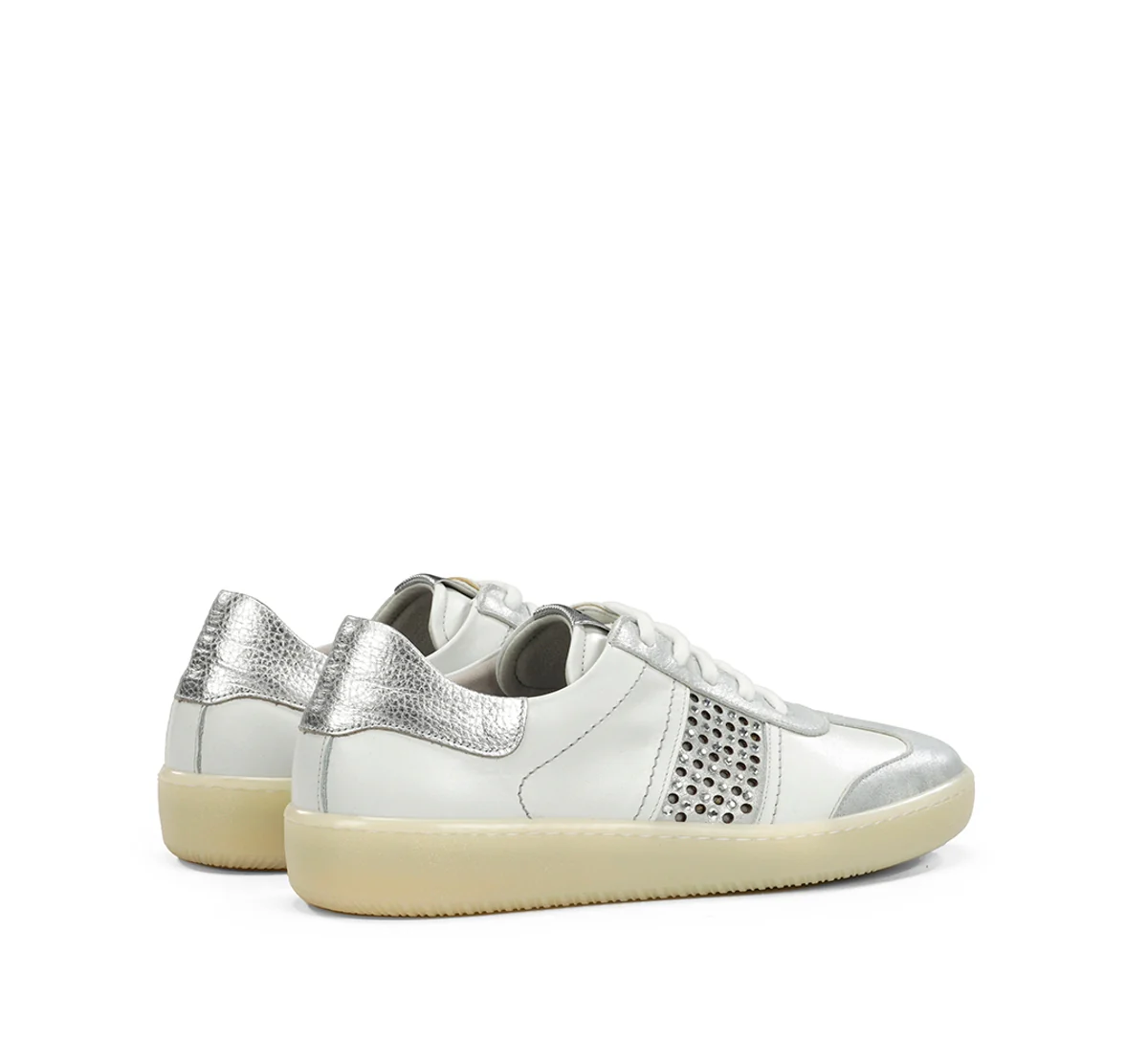 LYNN D9478 Silberne Turnschuhe - Image 3