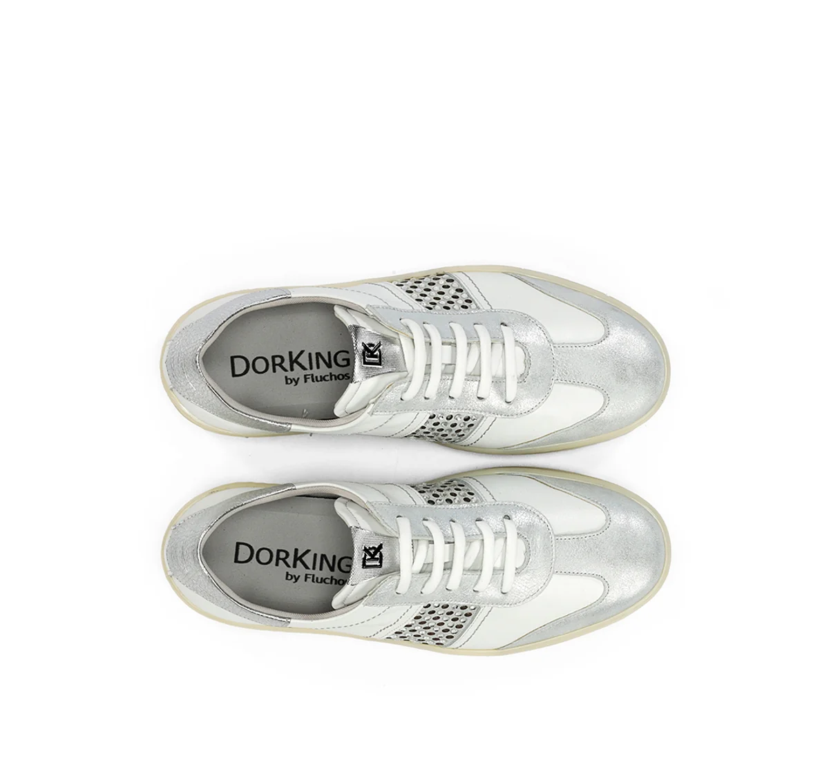 LYNN D9478 Silberne Turnschuhe - Image 5
