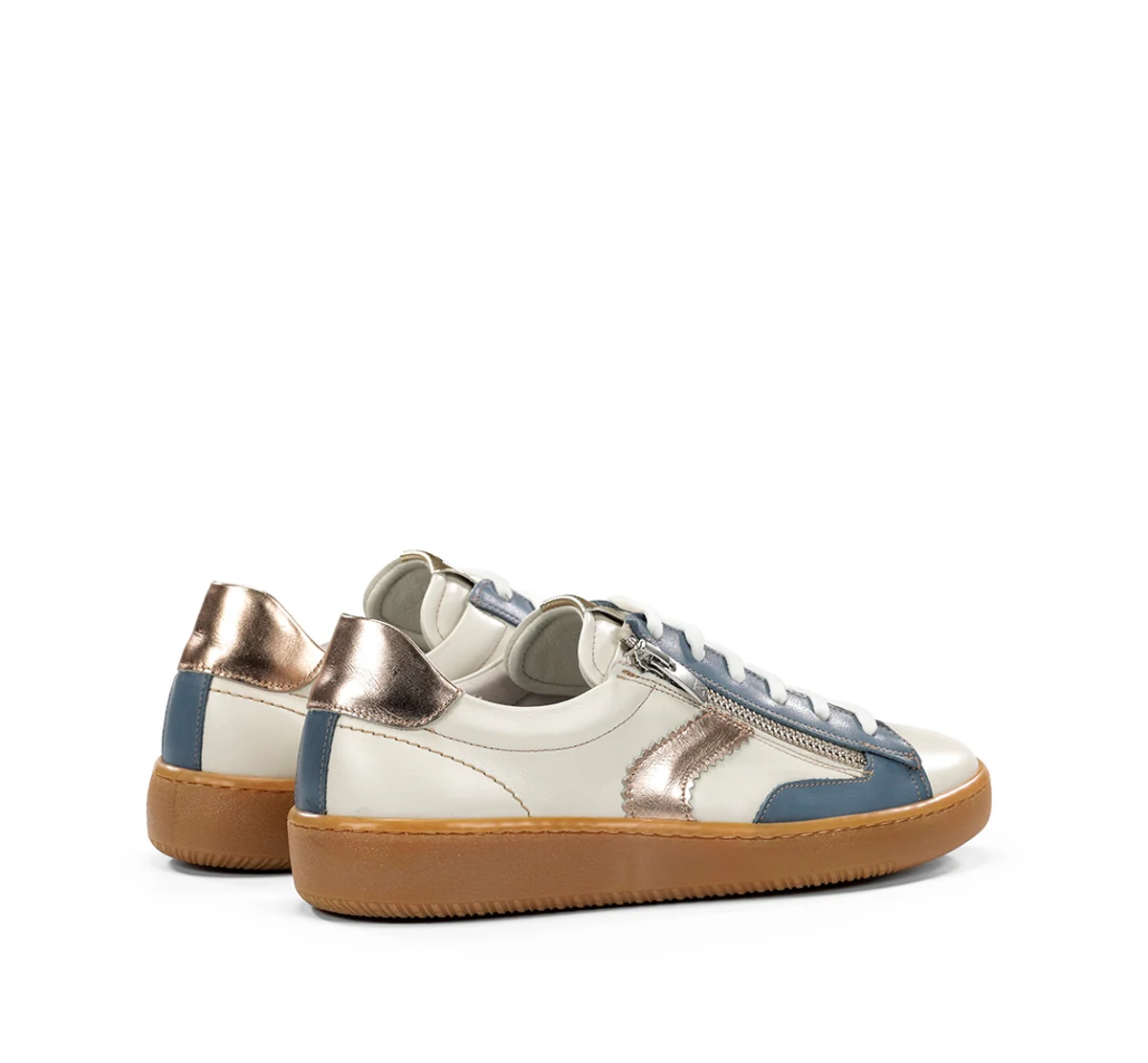 LYNN D9480 Blauer Schuh - Image 3