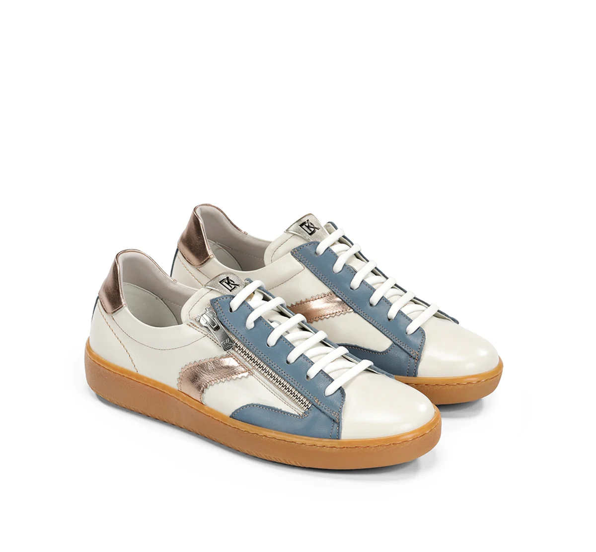 LYNN D9480 Blauer Schuh - Image 4