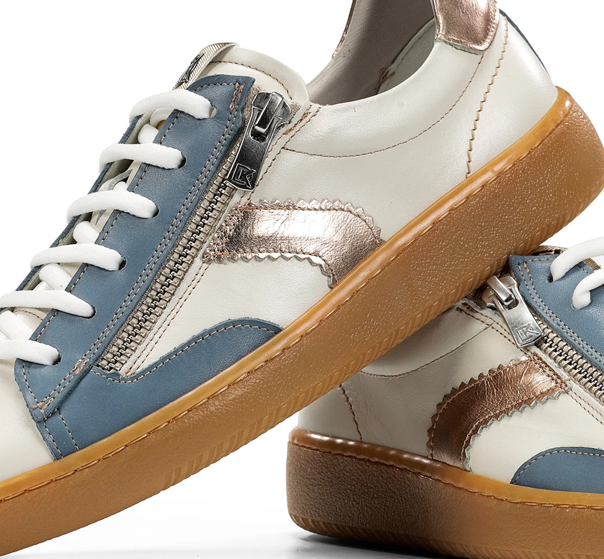 LYNN D9480 Blauer Schuh - Image 7