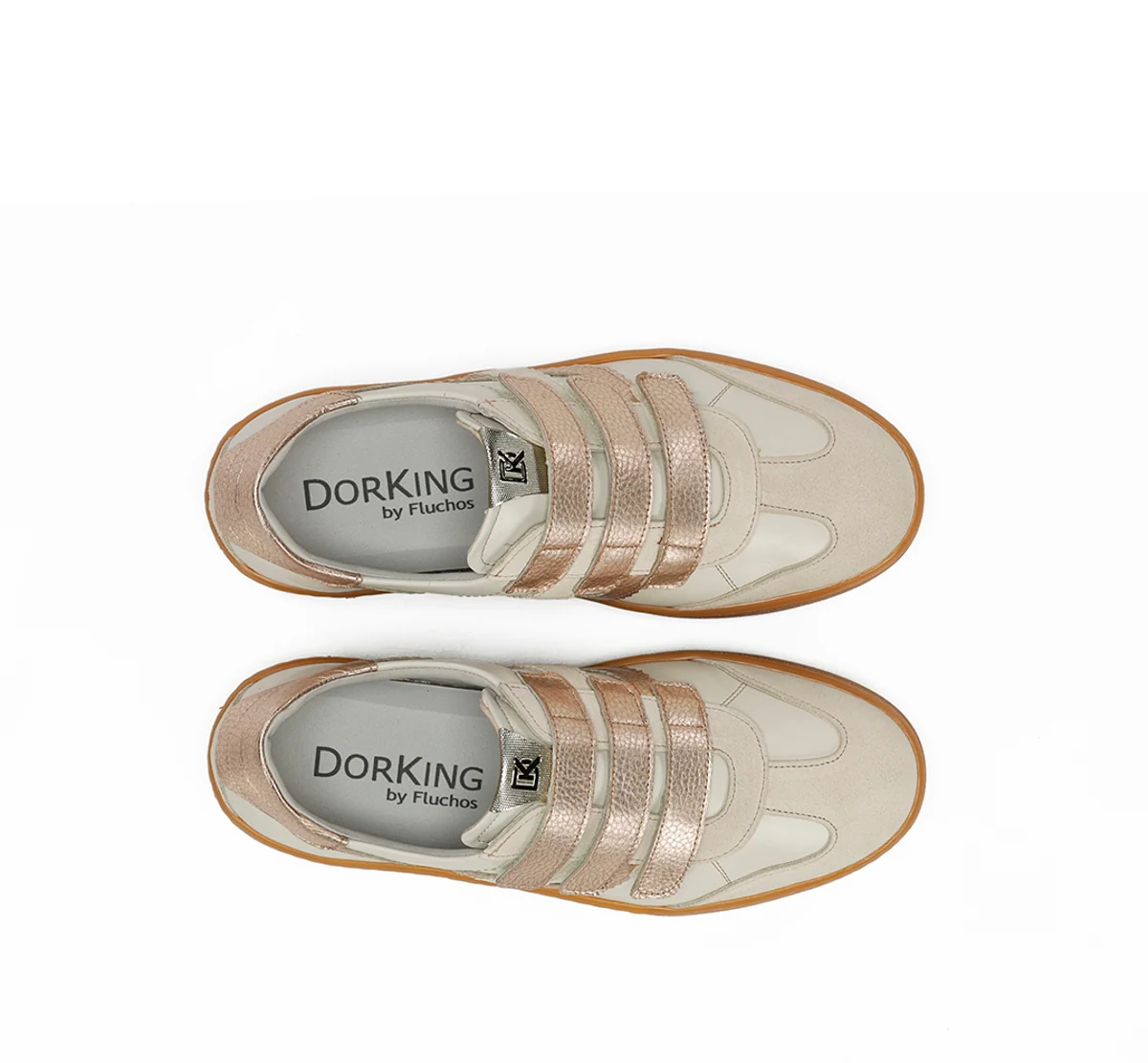 LYNN D9610 Taupe Turnschuhe - Image 5