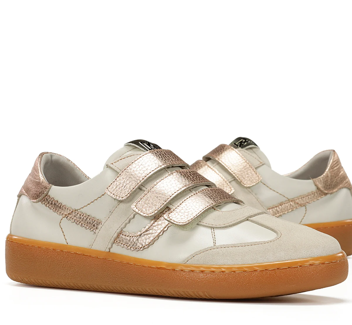 LYNN D9610 Taupe Turnschuhe - Image 7
