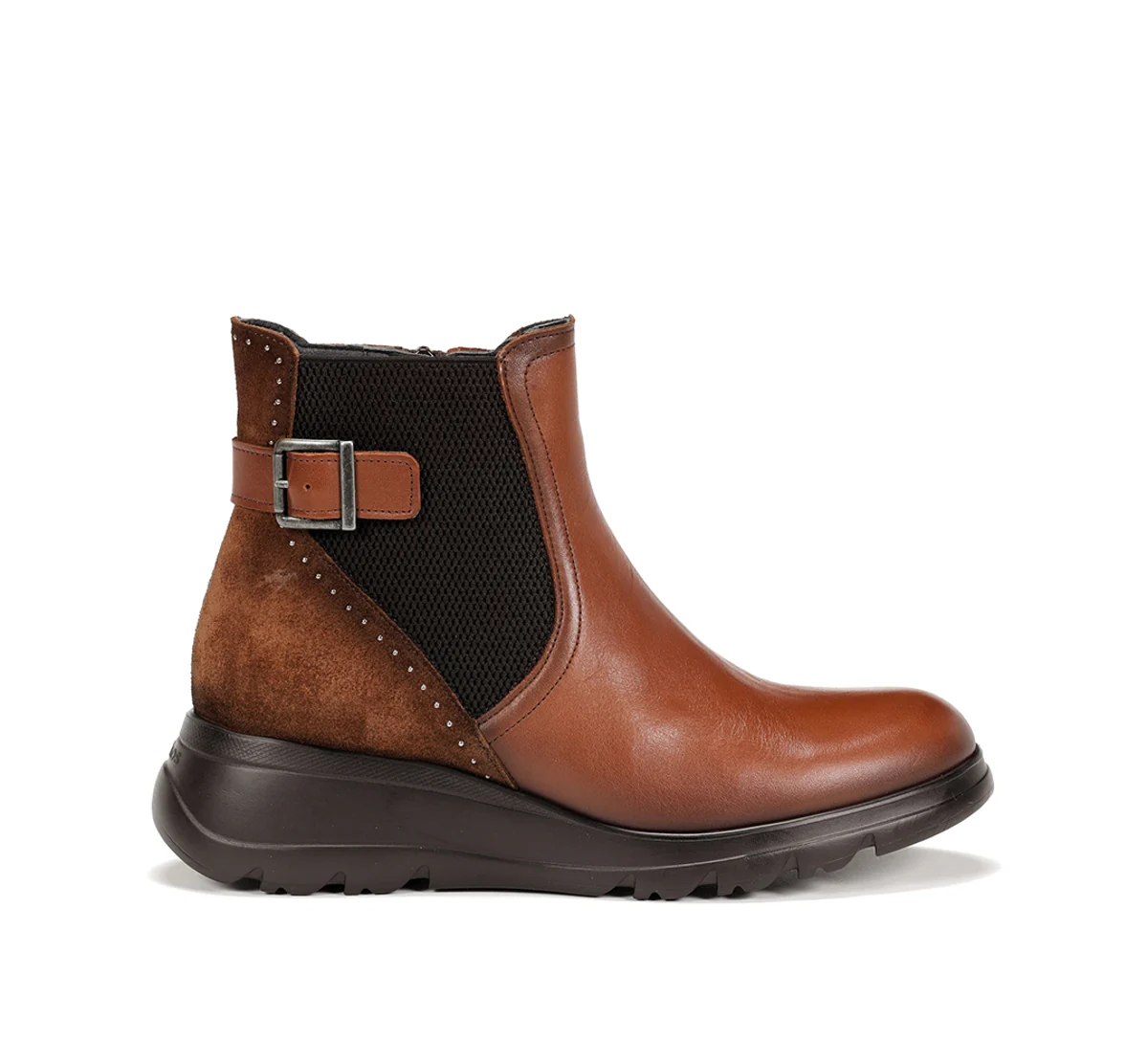 MELLEA F1529 Brauner Stiefeletten