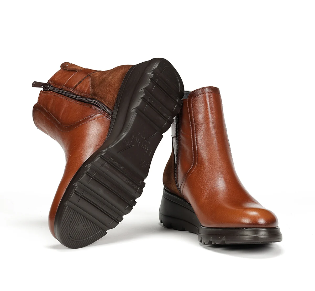 MELLEA F1529 Brauner Stiefeletten - Image 11