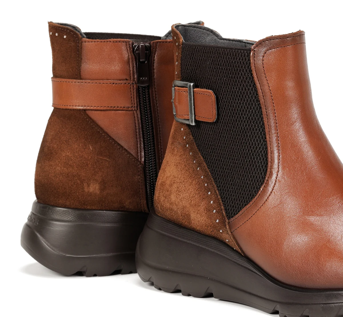 MELLEA F1529 Brauner Stiefeletten - Image 7