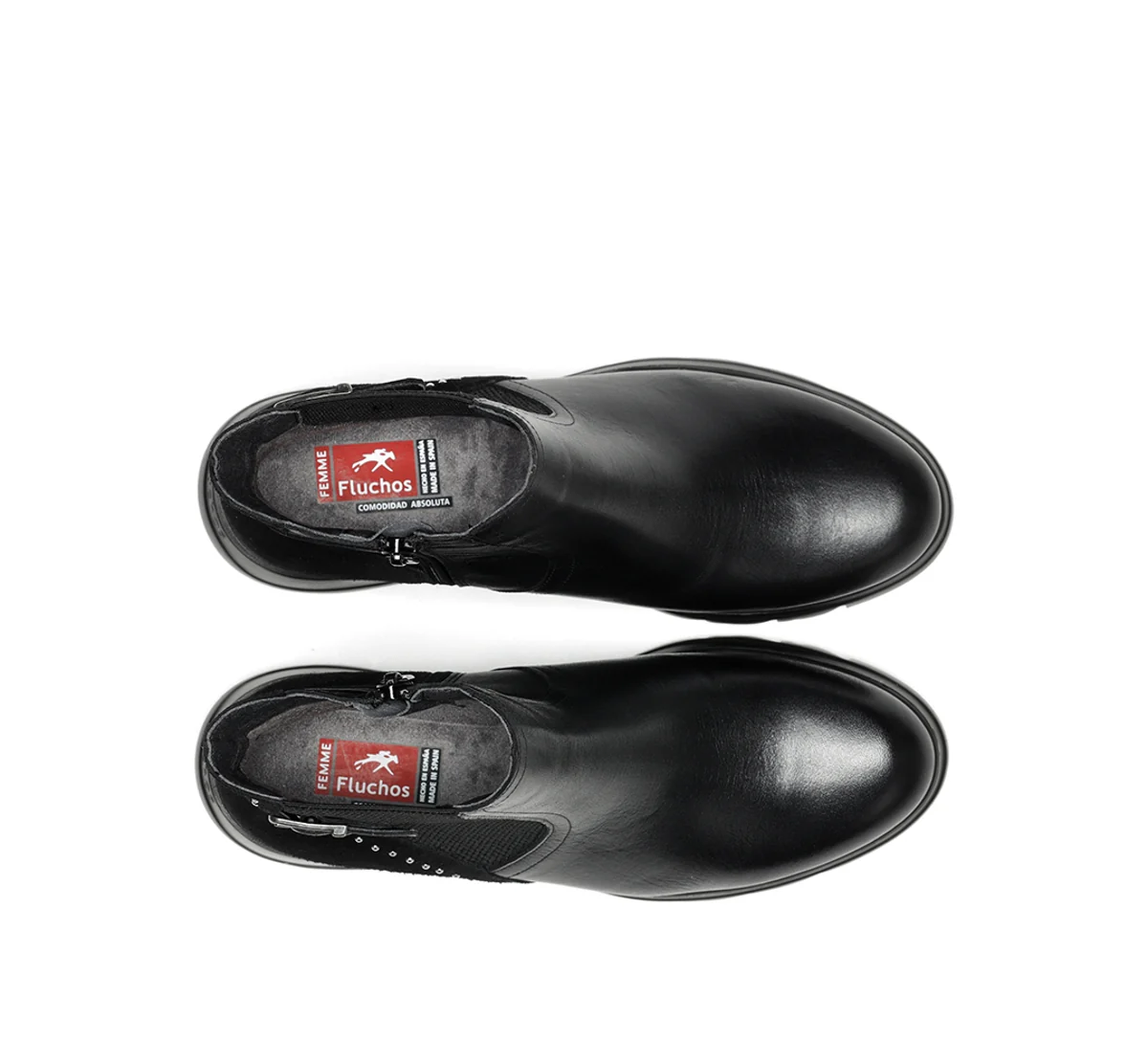 MELLEA F1529 Schwarze Stiefeletten - Image 5
