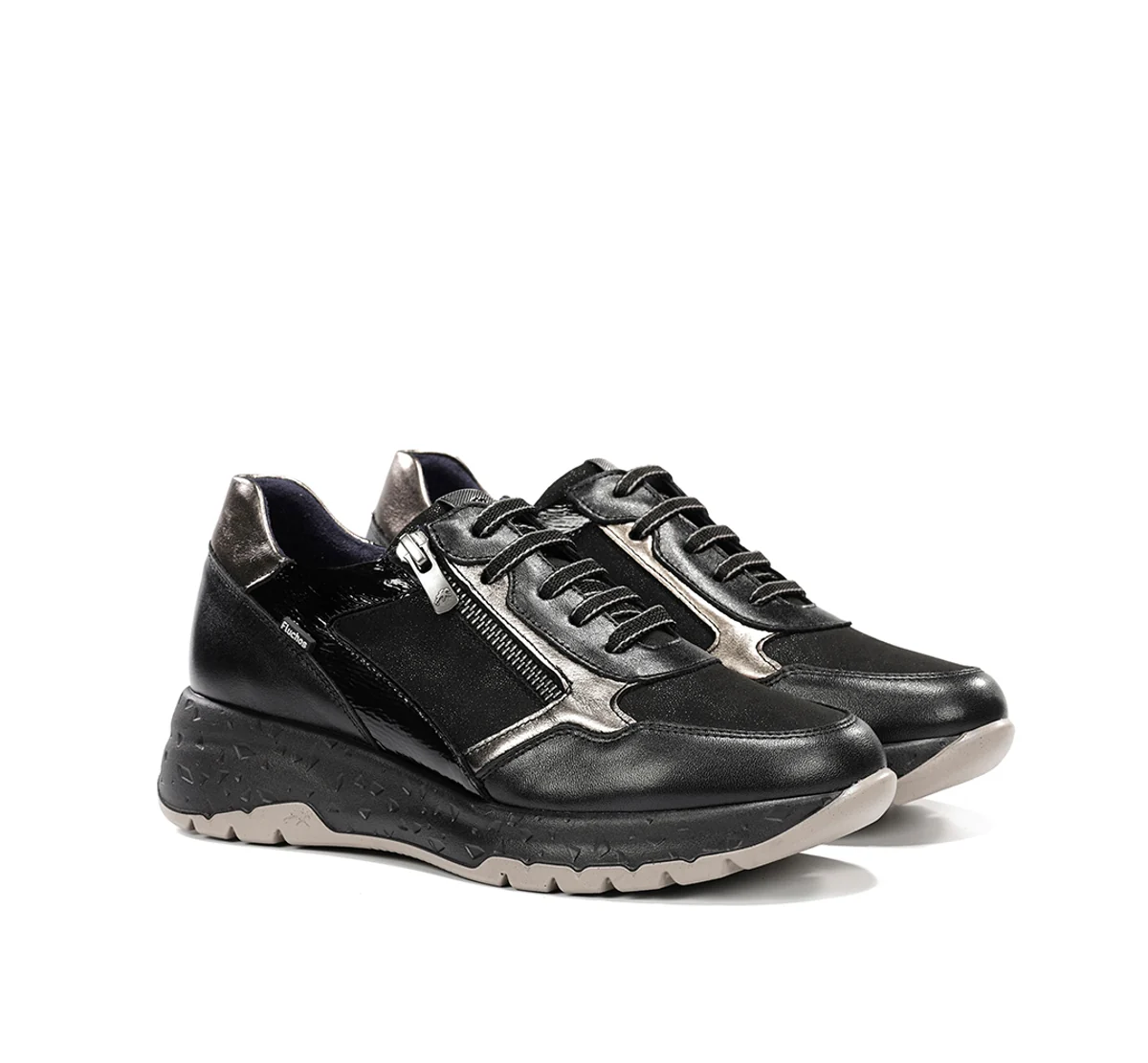 NEXUS F2308 Schwarze Turnschuhe - Image 2