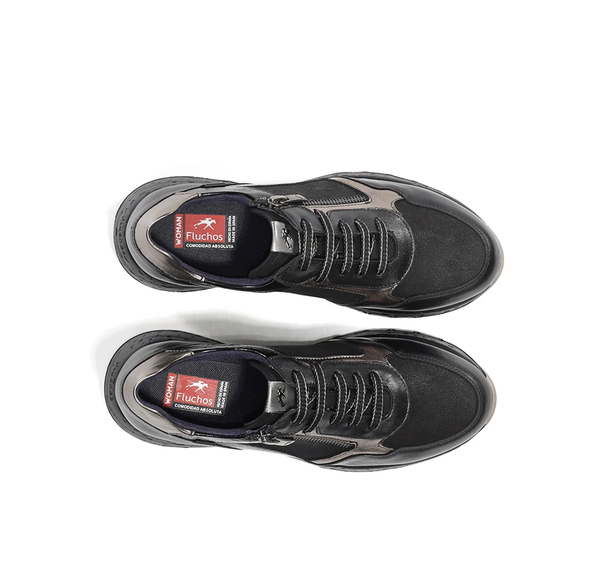 NEXUS F2308 Schwarze Turnschuhe - Image 5