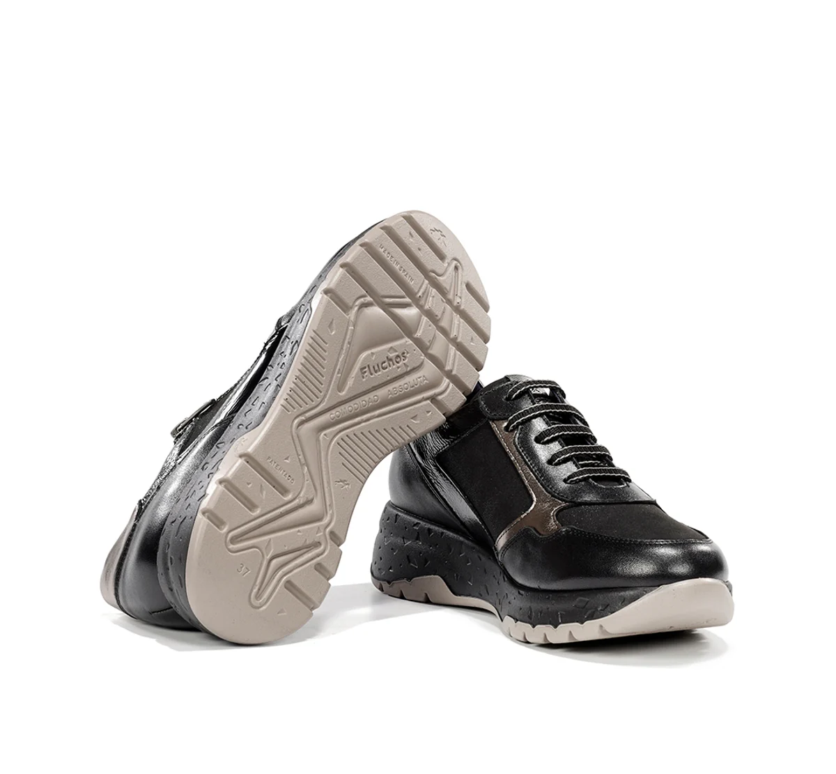 NEXUS F2308 Schwarze Turnschuhe - Image 6