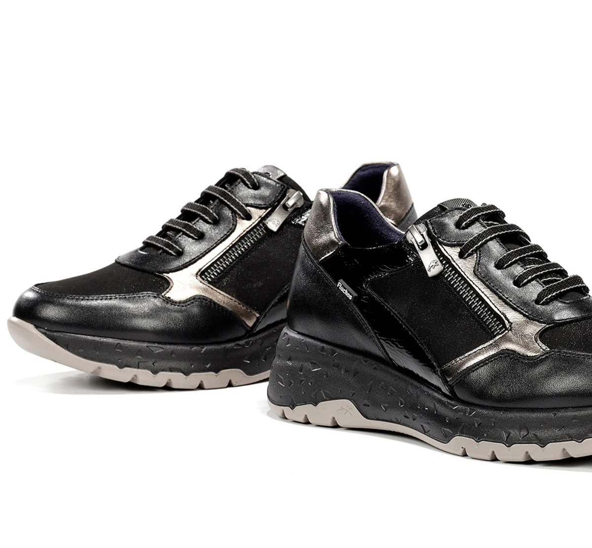 NEXUS F2308 Schwarze Turnschuhe - Image 7