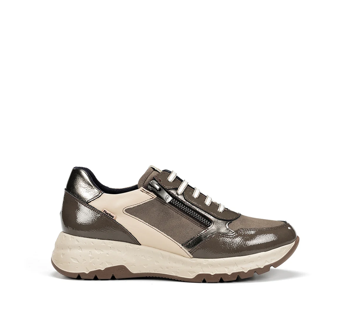 NEXUS F2308 Taupe Turnschuhe