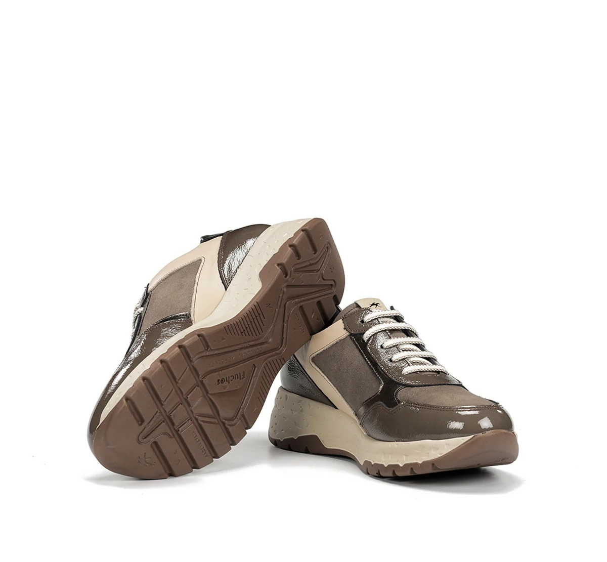 NEXUS F2308 Taupe Turnschuhe - Image 4