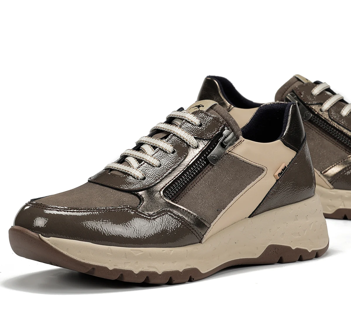 NEXUS F2308 Taupe Turnschuhe - Image 7