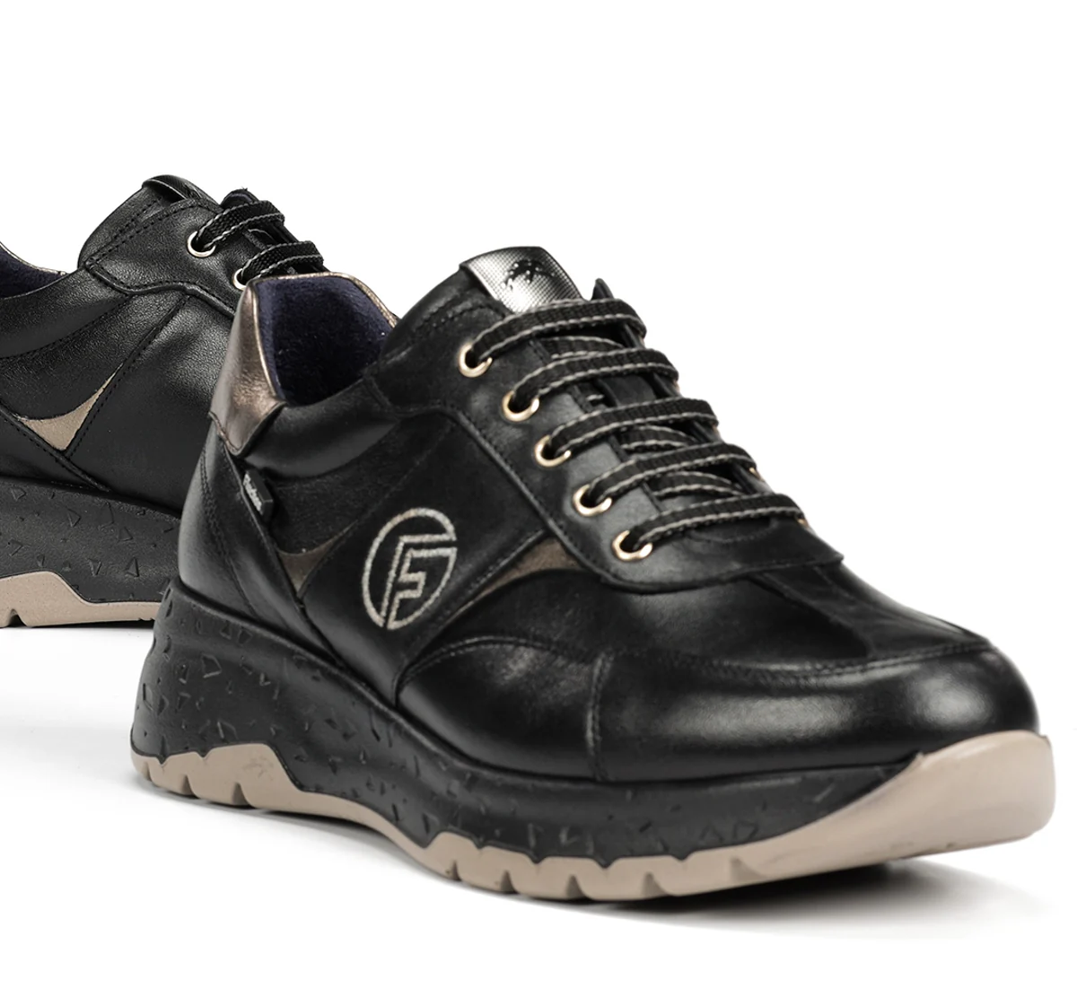 NEXUS F2309 Schwarze Turnschuhe - Image 7