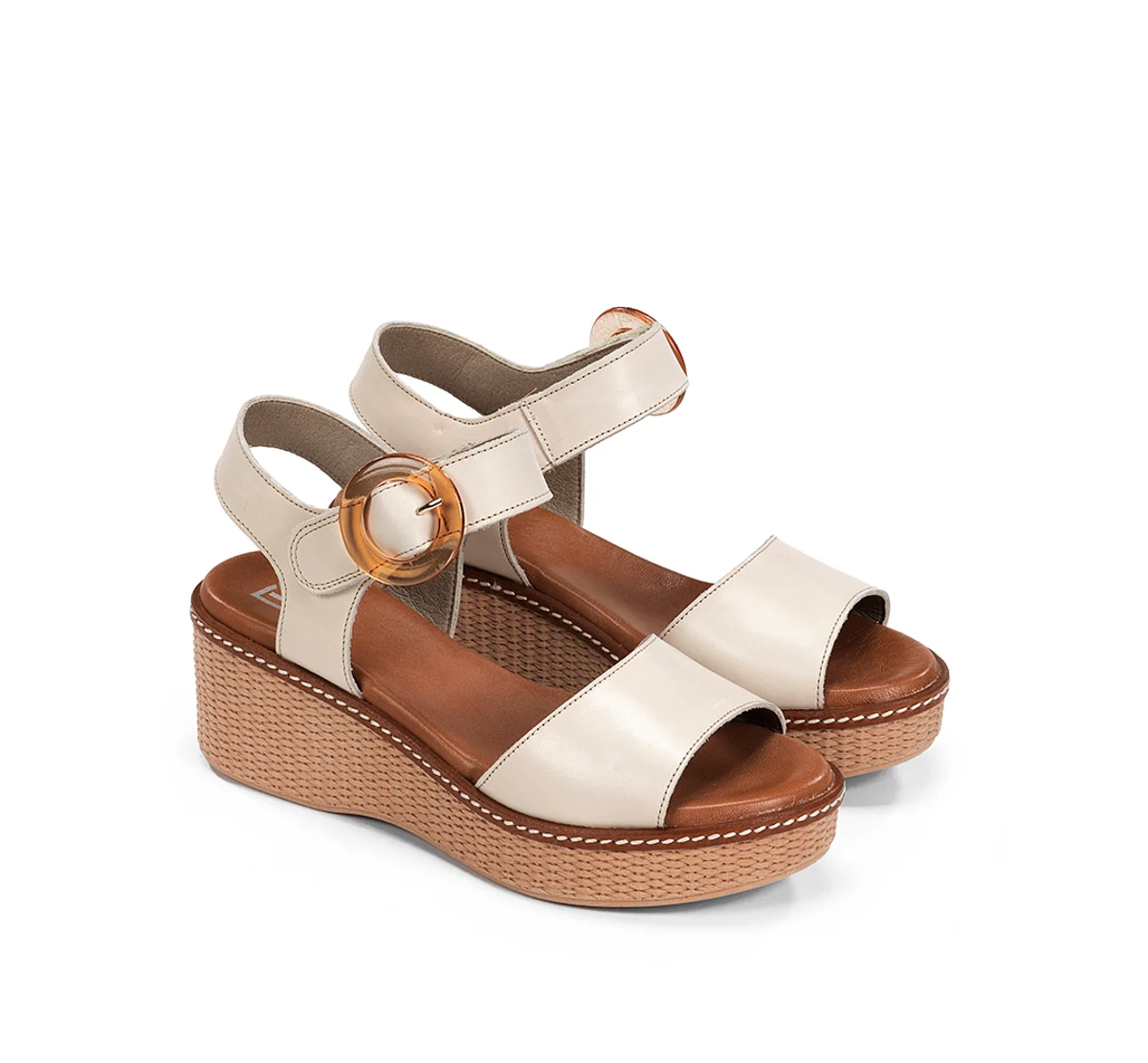 NIDO D9450 Taupe Sandale - Image 4