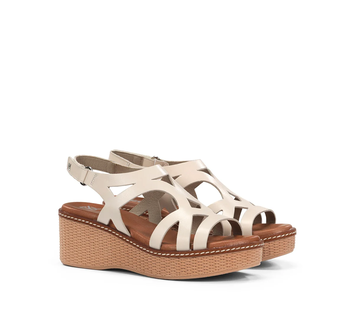 NIDO D9451 Taupe Sandale - Image 2