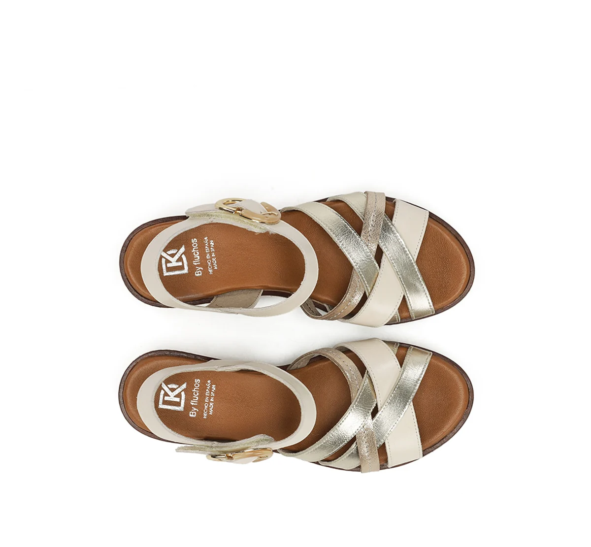 NIDO D9639 Taupe Sandale - Image 5