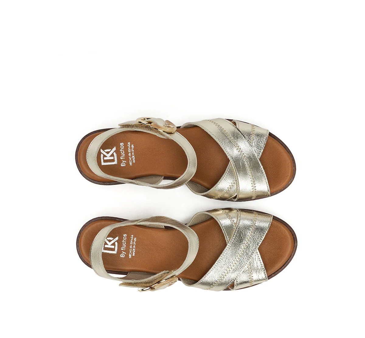 NIDO D9640 Goldener Sandale - Image 5