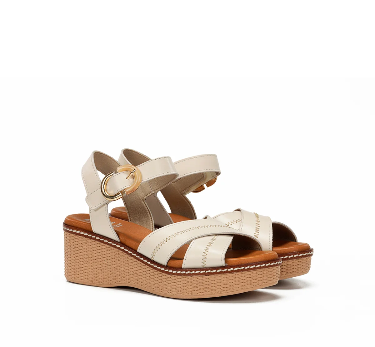 NIDO D9640 Taupe Sandale - Image 2