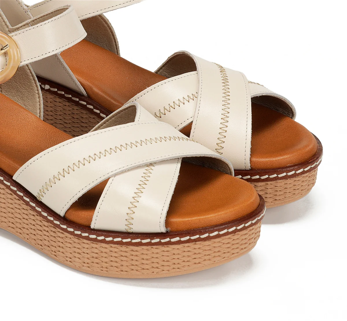 NIDO D9640 Taupe Sandale - Image 5