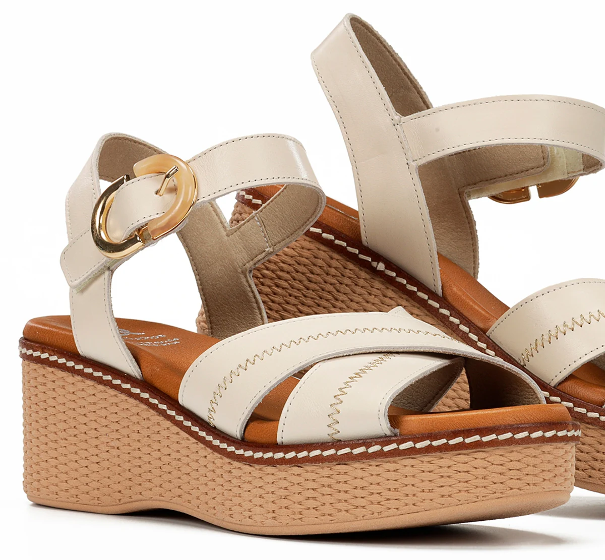 NIDO D9640 Taupe Sandale - Image 7
