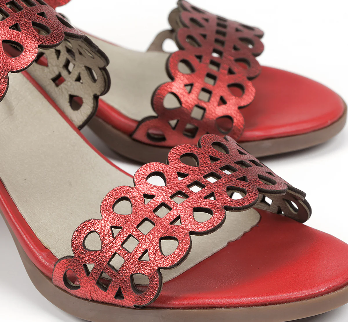 NORQUI D8173 Rosa Heeled-Schuh - Image 6