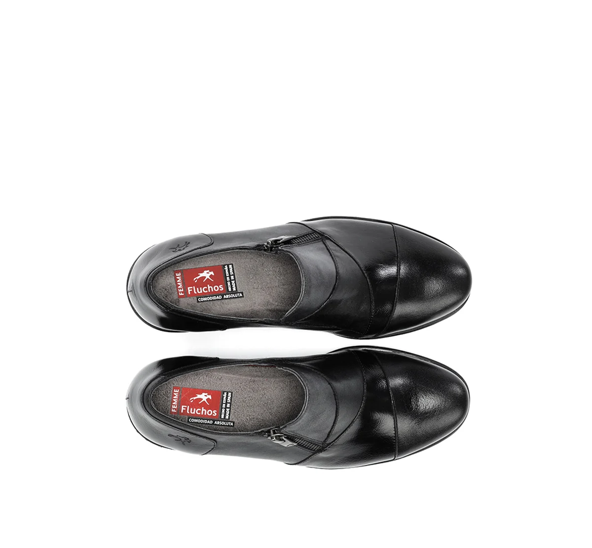 NYDIA F1802 Schwarze Slip On - Image 5
