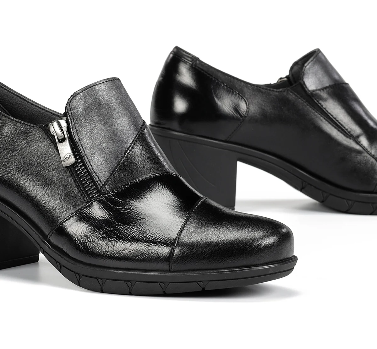 NYDIA F1802 Schwarze Slip On - Image 7