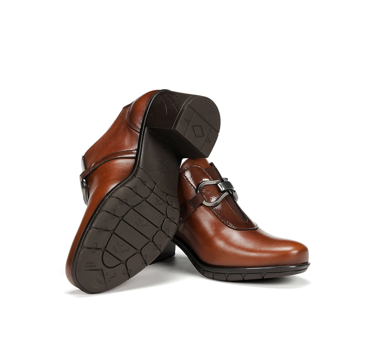 NYDIA F1806 Brauner Schuh - Image 4