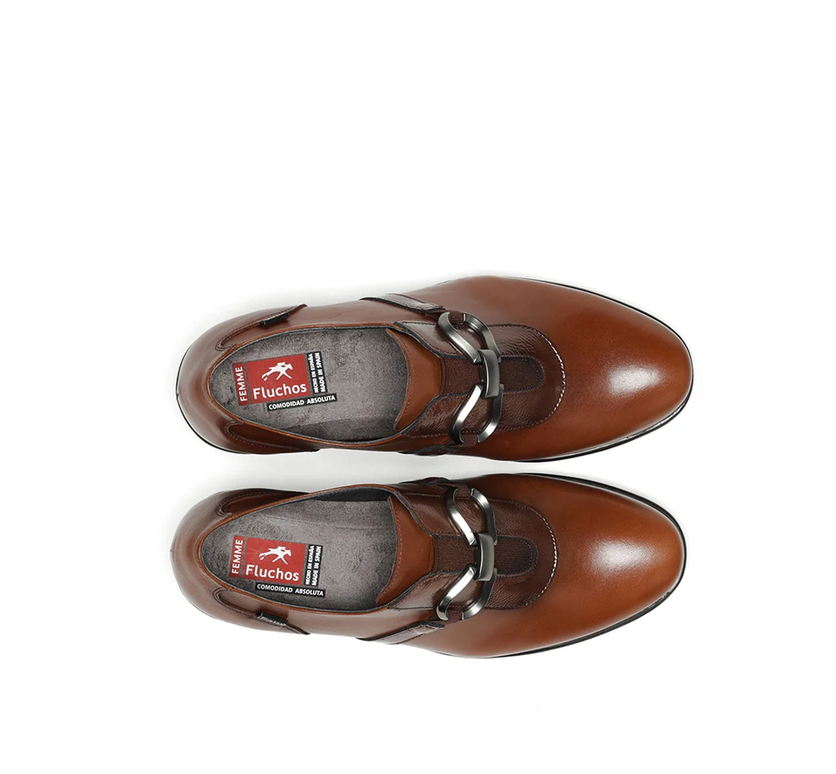 NYDIA F1806 Brauner Schuh - Image 5