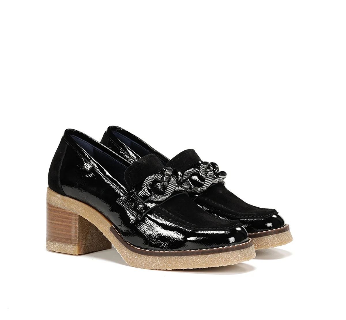 OPRAH D9193 Schwarze Mokassin - Image 2