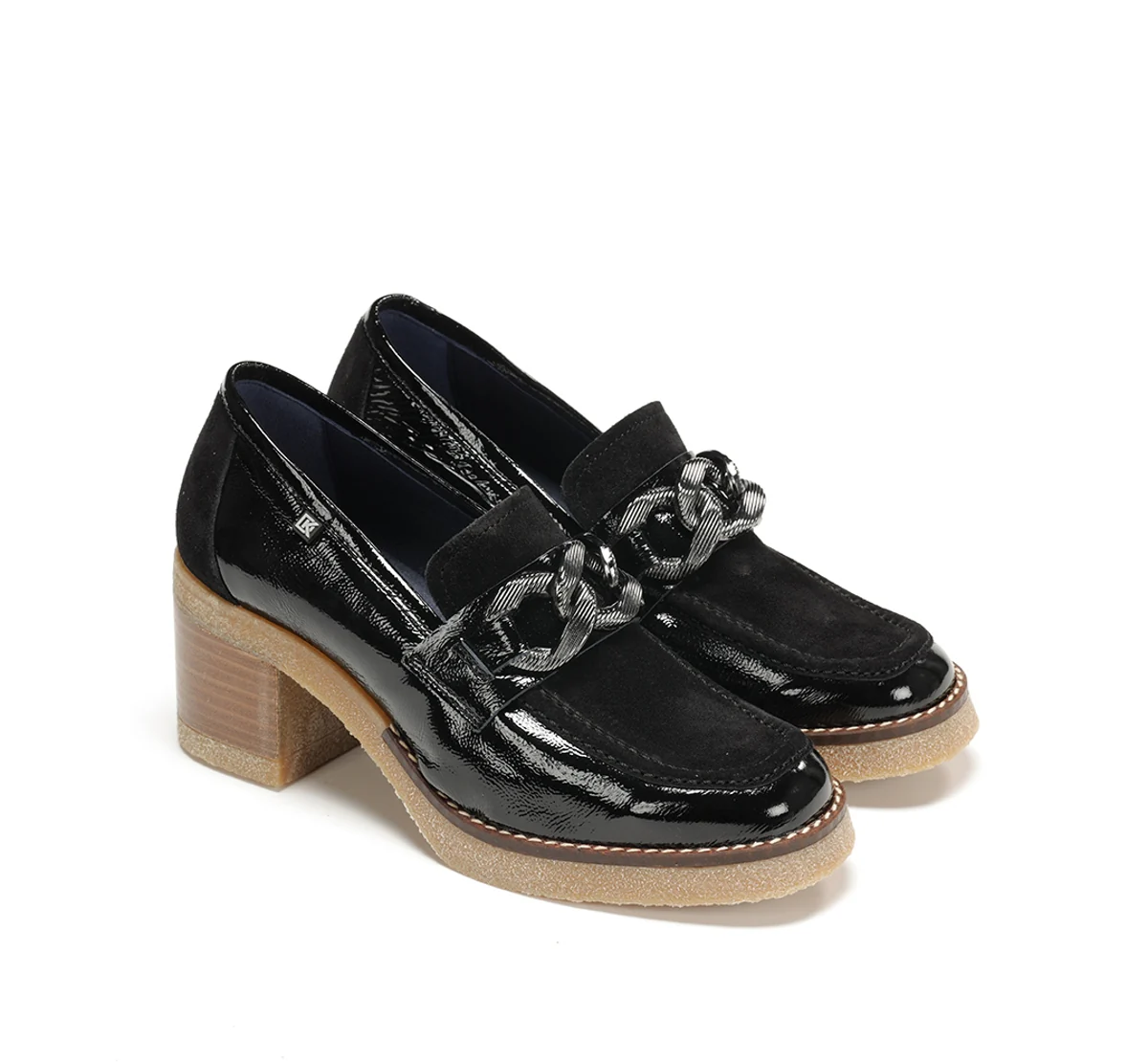 OPRAH D9193 Schwarze Mokassin - Image 4