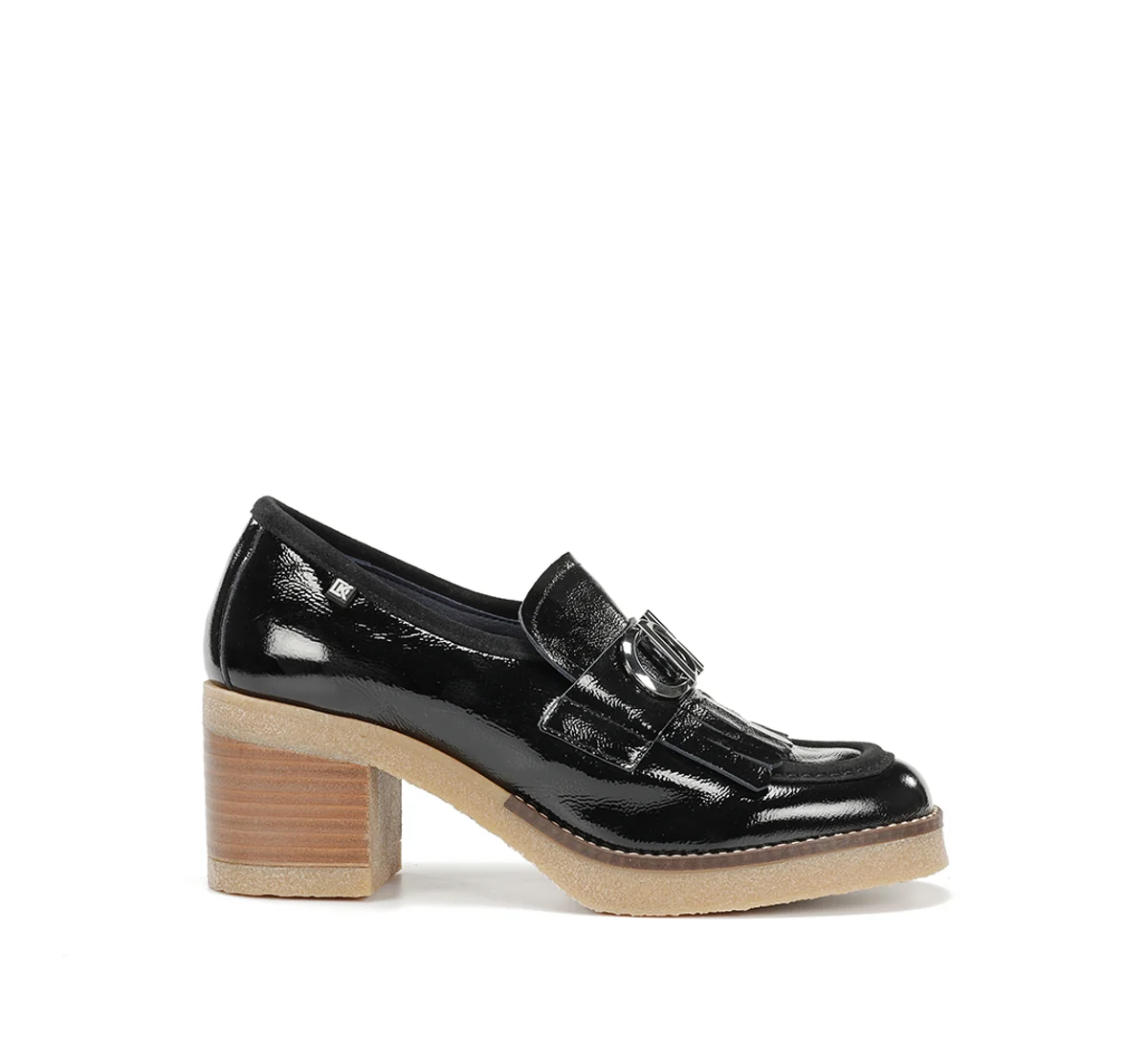 OPRAH D9352 Schwarze Mokassin
