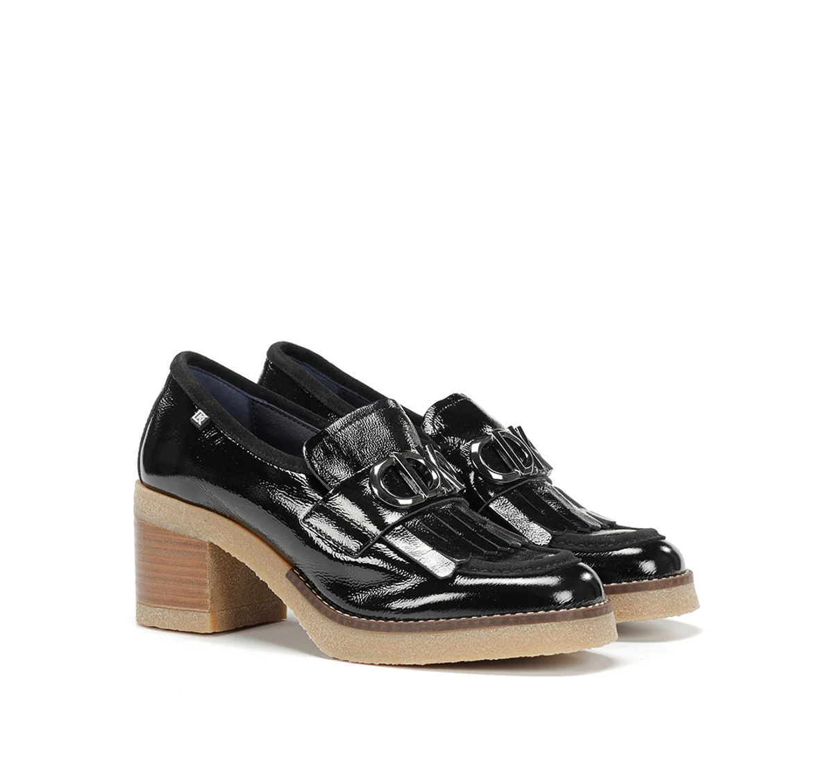 OPRAH D9352 Schwarze Mokassin - Image 2