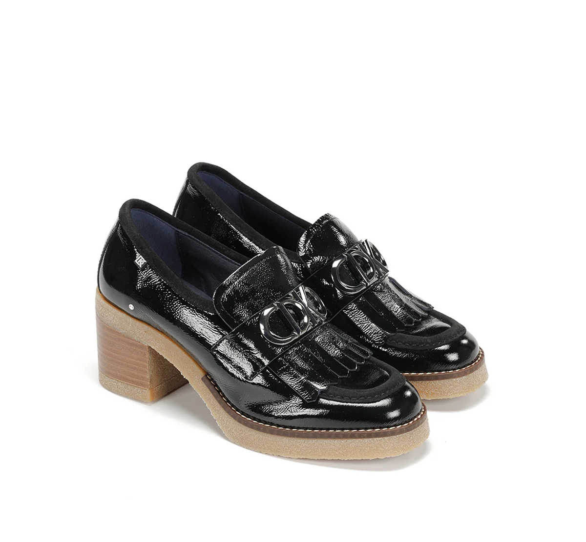 OPRAH D9352 Schwarze Mokassin - Image 4