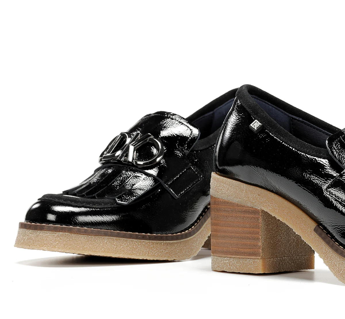 OPRAH D9352 Schwarze Mokassin - Image 7
