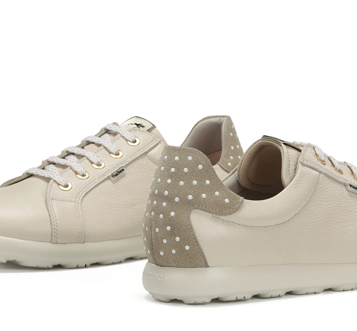 PARTY F2439 Taupe Turnschuhe - Image 7